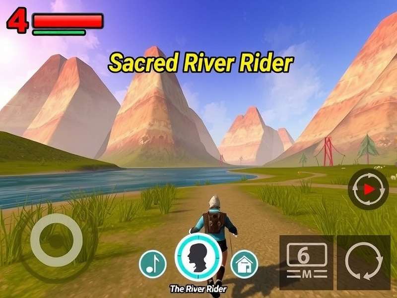 Sacred River Rider Gameplay Screenshot